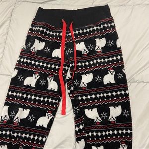 Polar Bear Christmas Pajama Pants